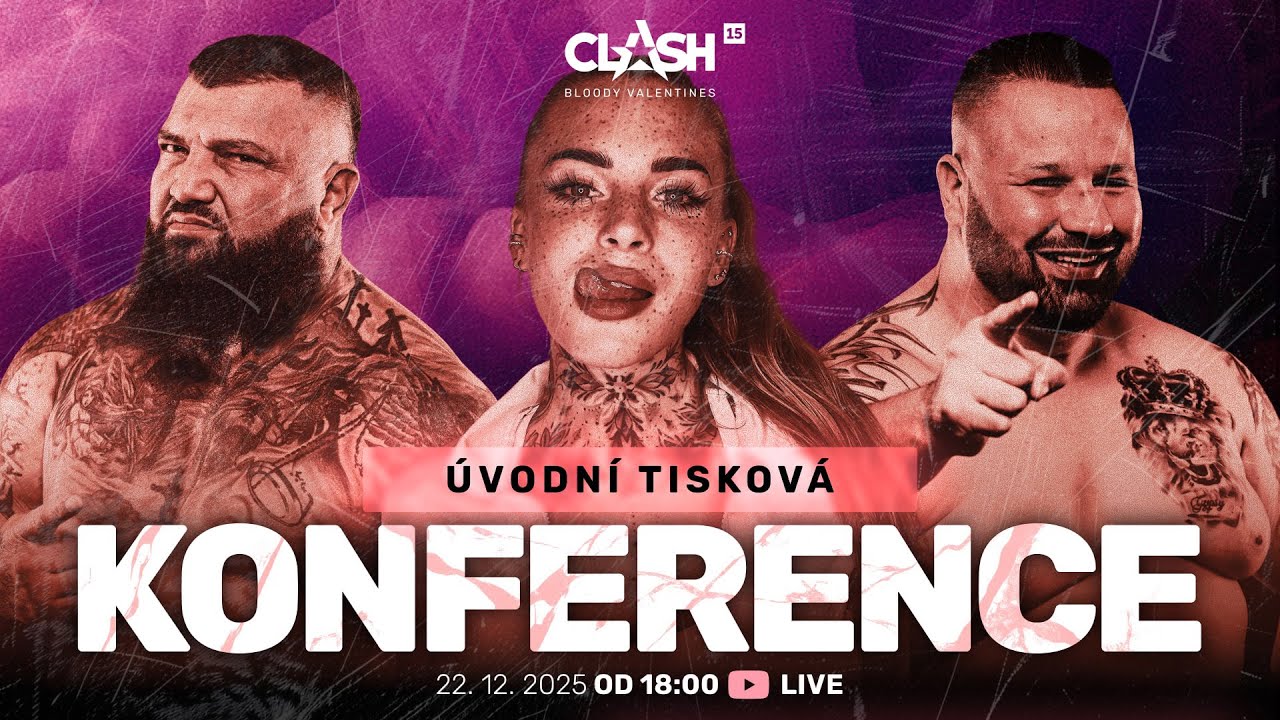 🔴 &Uacute;VODN&Iacute; TISKOV&Aacute; KONFERENCE #clash15
