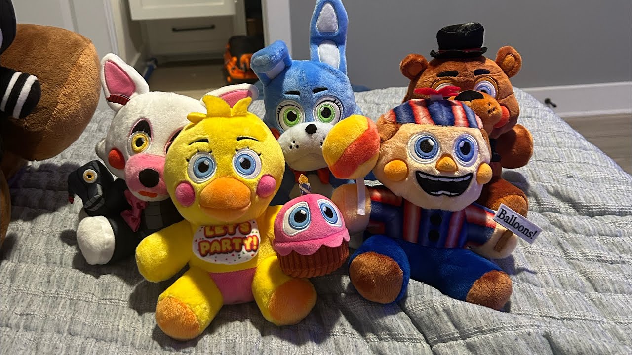 Jazwares Fnaf plushies Wave 2 and locations to find them.