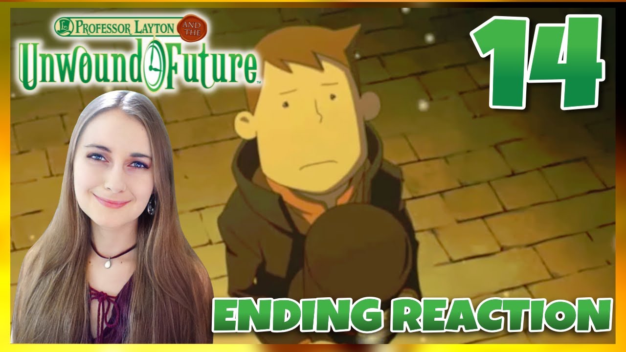 Professor Layton and the Unwound Future Blind Ending Reaction