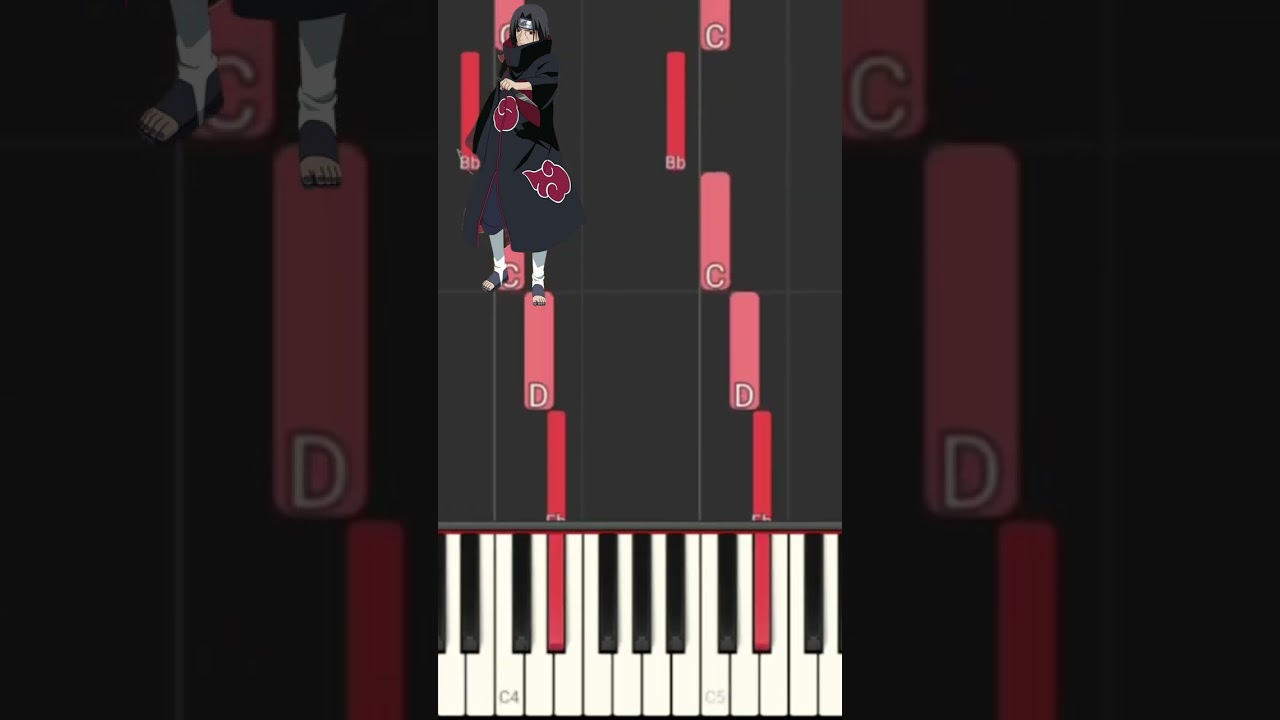Uchiha Itachi's Theme OST from Naruto shipuden for Piano SENYA