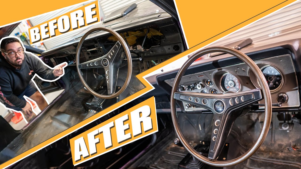 Сборка XY GT Falcon — Часть 10 — Установка приборной панели GT!