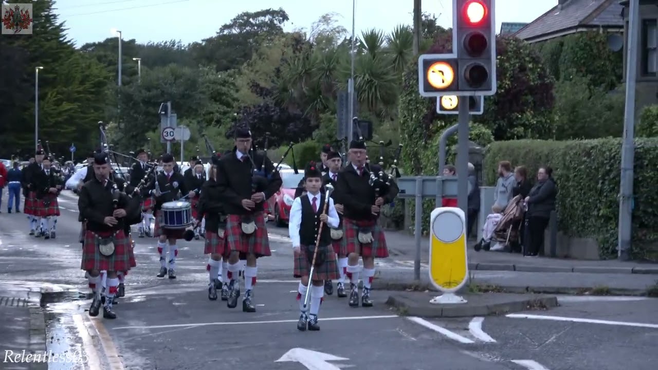 Annalong Pipe Band @ Star Of Down F.B.'s Parade ~ 23/08/24 (4K)