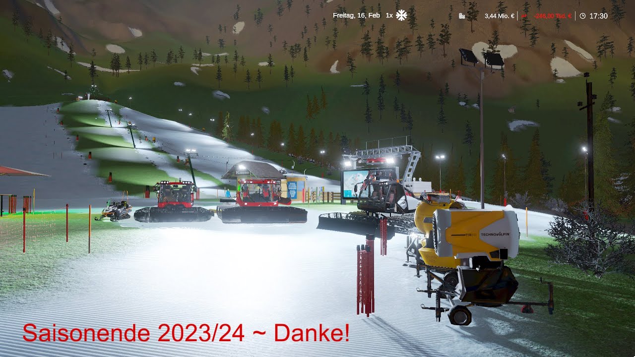 Winter Resort Simulator 2 | Pfelders sagt Danke  ~ Saisonende 2023/24