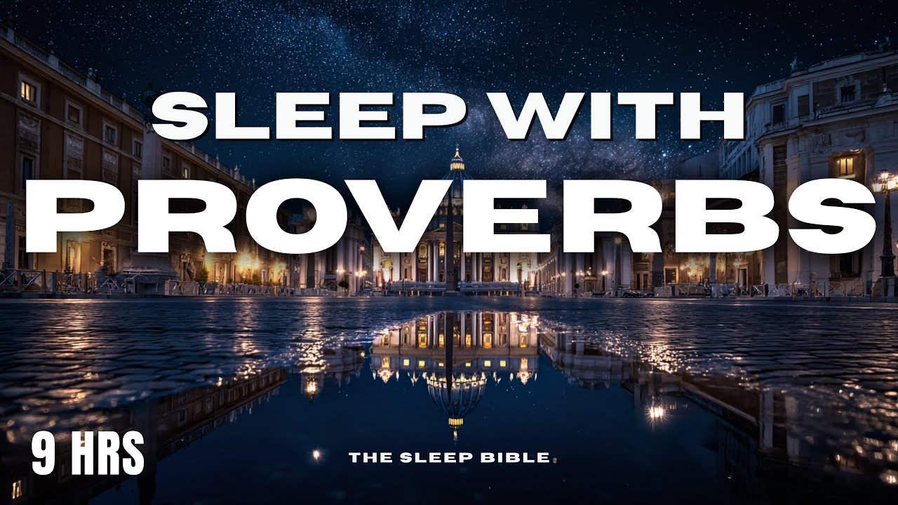LIVE All Night: Full Book of Proverbs | Peaceful Bible Reading for Sleep & Relaxation