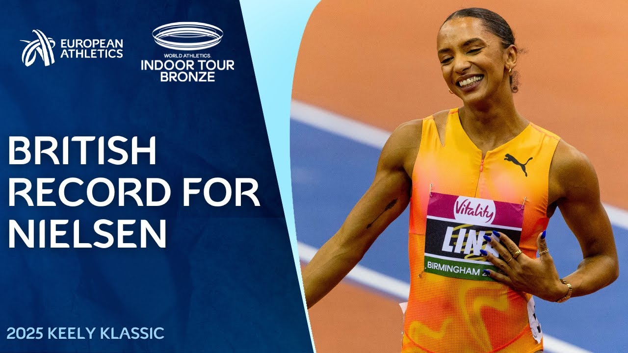 Lina Nielsen SMASHES British indoor 300m record at the Keely Klassic | Full replay