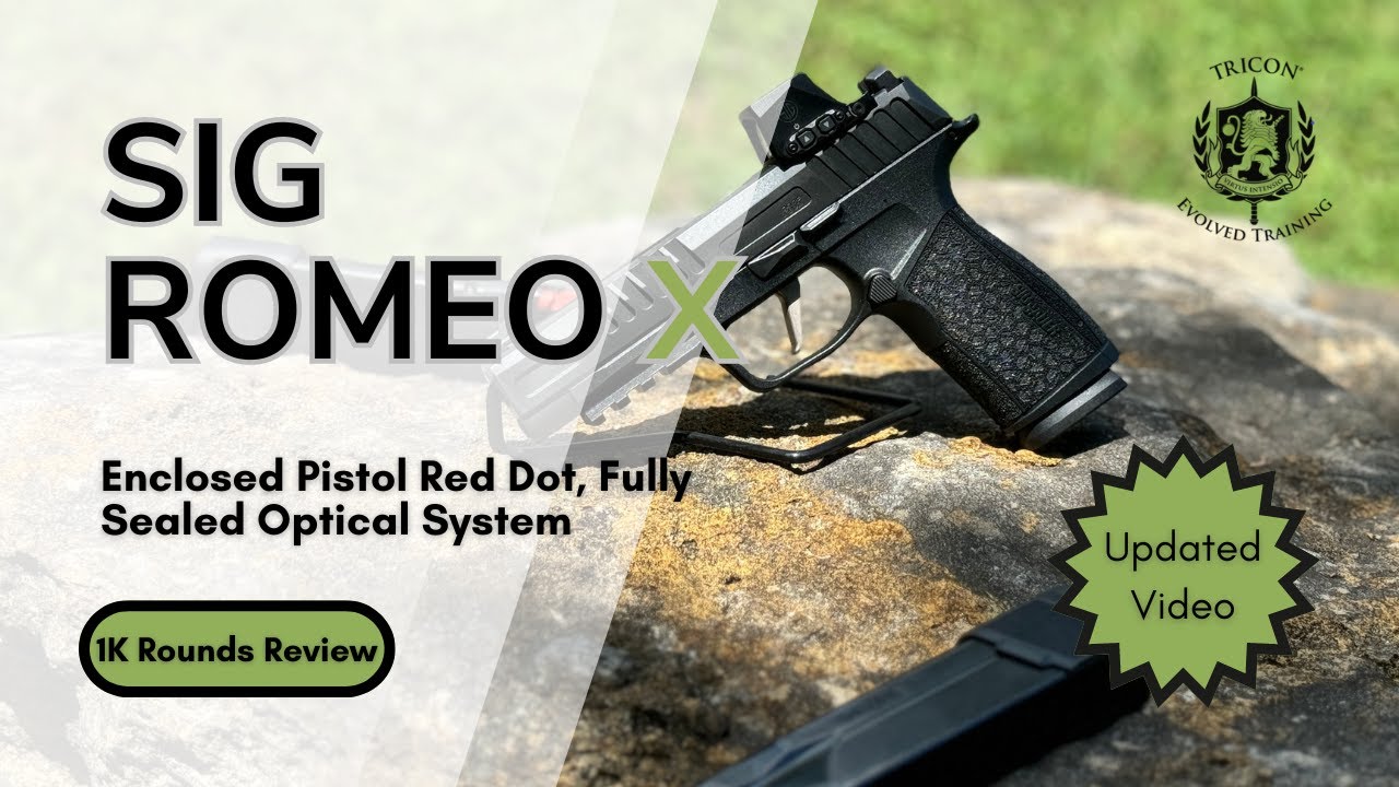 Обновление оптики Romeo X Enclosed Optic на 1000 патронов