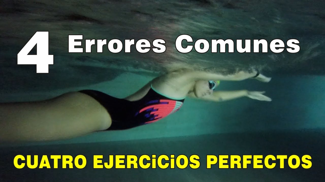 4 Errores Comunes a evitar al NADAR❗ Piernas hundidas y otros frecuentes 🏊‍♀️