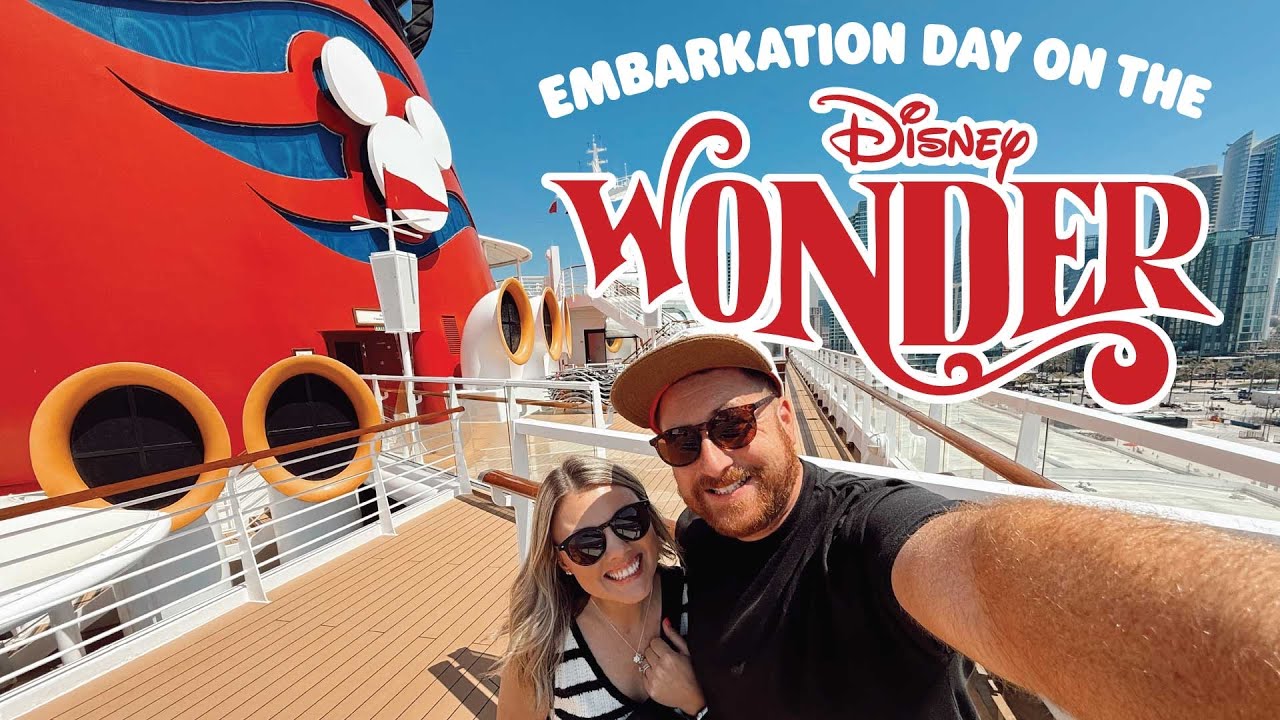 Disney Wonder Embarkation Day! 🚢✨ Sail-A-Wave Party & Palo Dinner | Disney Cruise Vlog