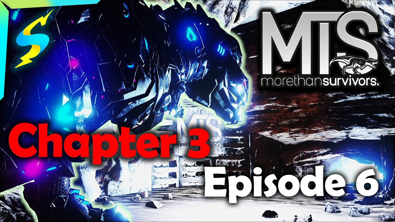 Ark PvP MTS Chapter 3 - Episode 6 - Attacking Central Cave!
