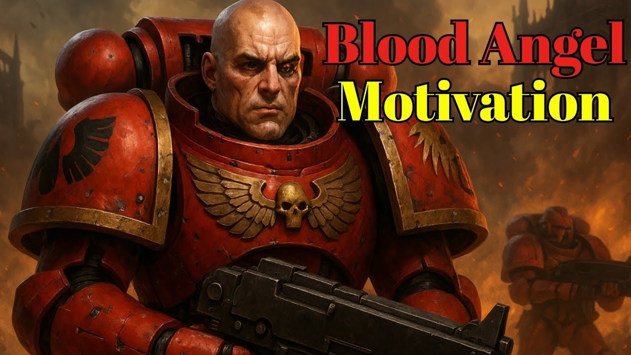 UNSTOPPABLE BLOOD ANGEL Mindset | Honor the Emperor | Warhammer40k Motivation