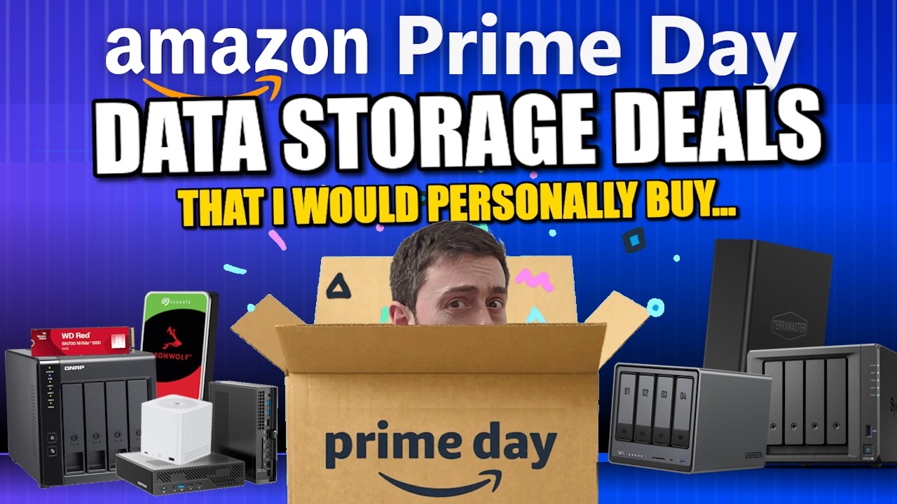 Amazon Prime Day Deals - The BEST NAS, HDD, SSD and Router Deals