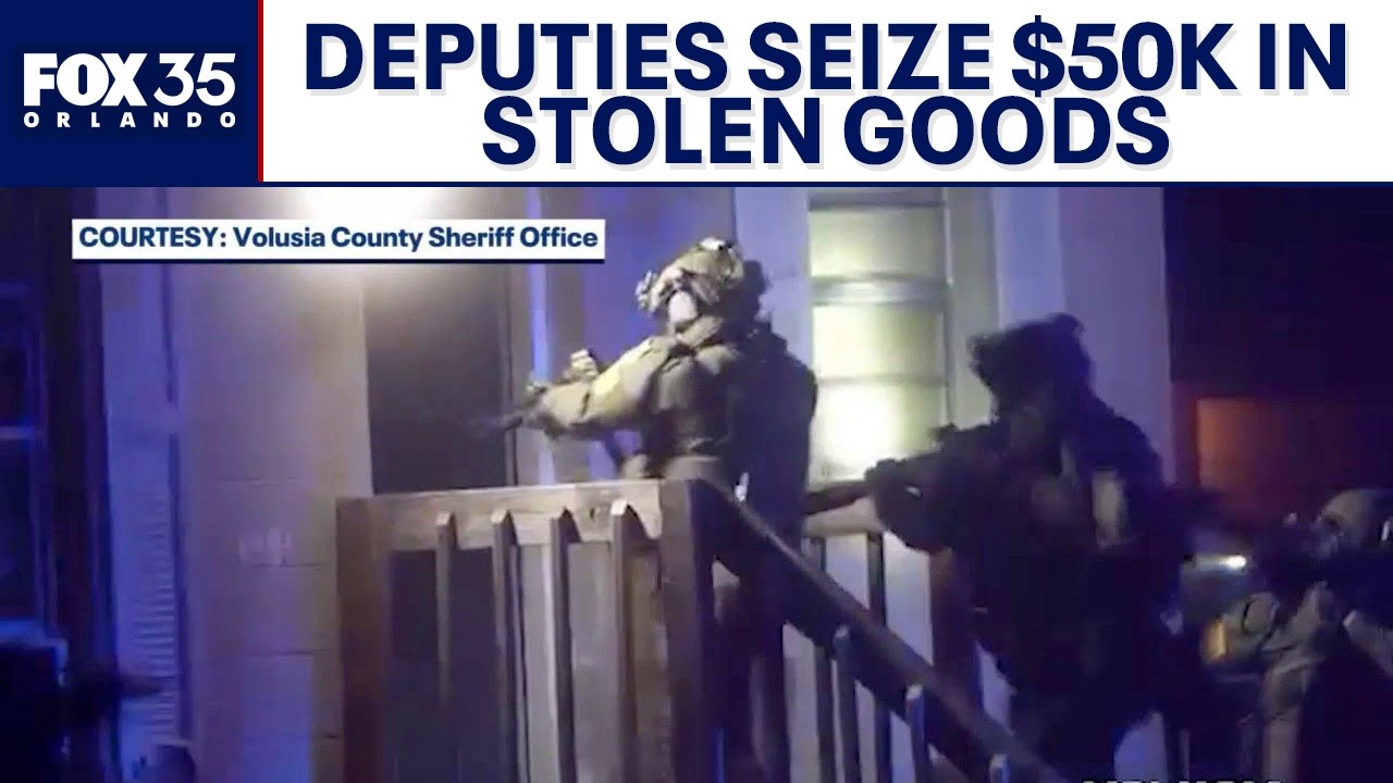 Volusia deputies seize $50K in stolen goods from home 'hardware store'
