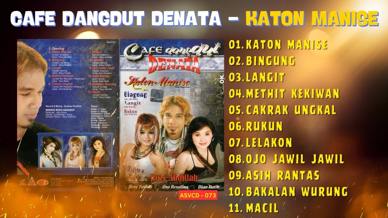 Cafe Dangdut Denata - KATON MANISE - BINGUNG - LANGIT - RUKUN - LANGIT