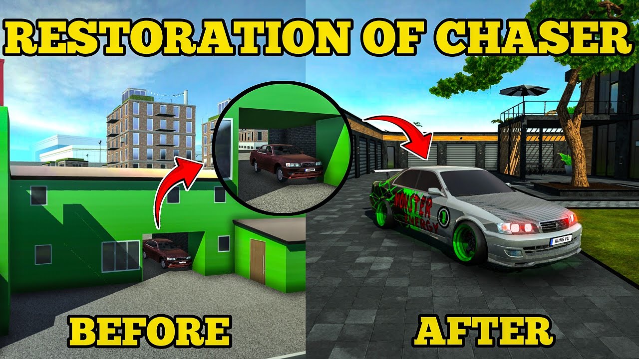 Восстановление заброшенного Toyota Chaser с завода по переработке | Car Simulator 2 | Новое обнов...