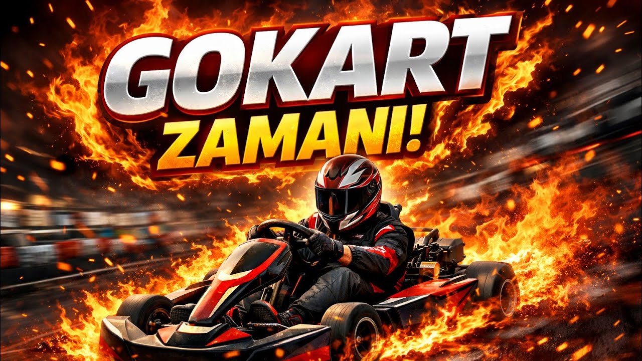Gokart Zamanı! | ARKADAŞLAR İLE GOKART