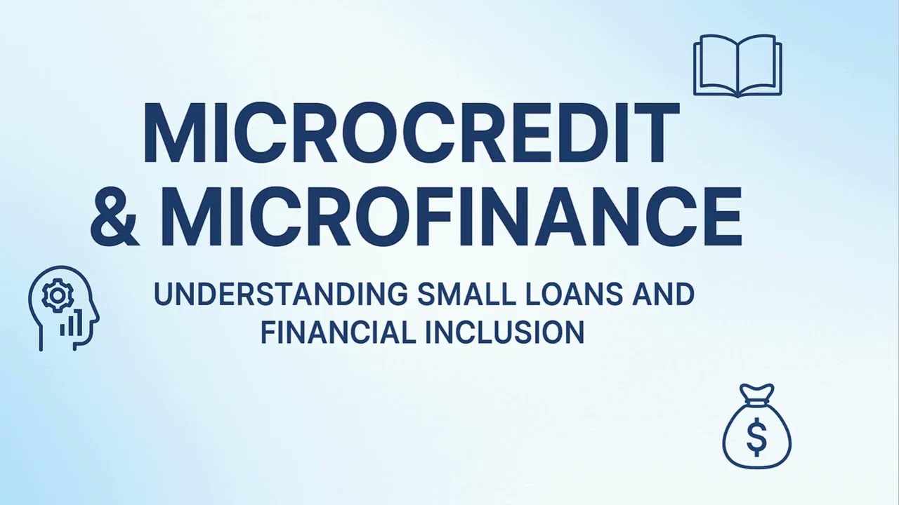 👉 Microcredit & Microfinance Explained | Explained in Bengali | Learn Economics With Nodi