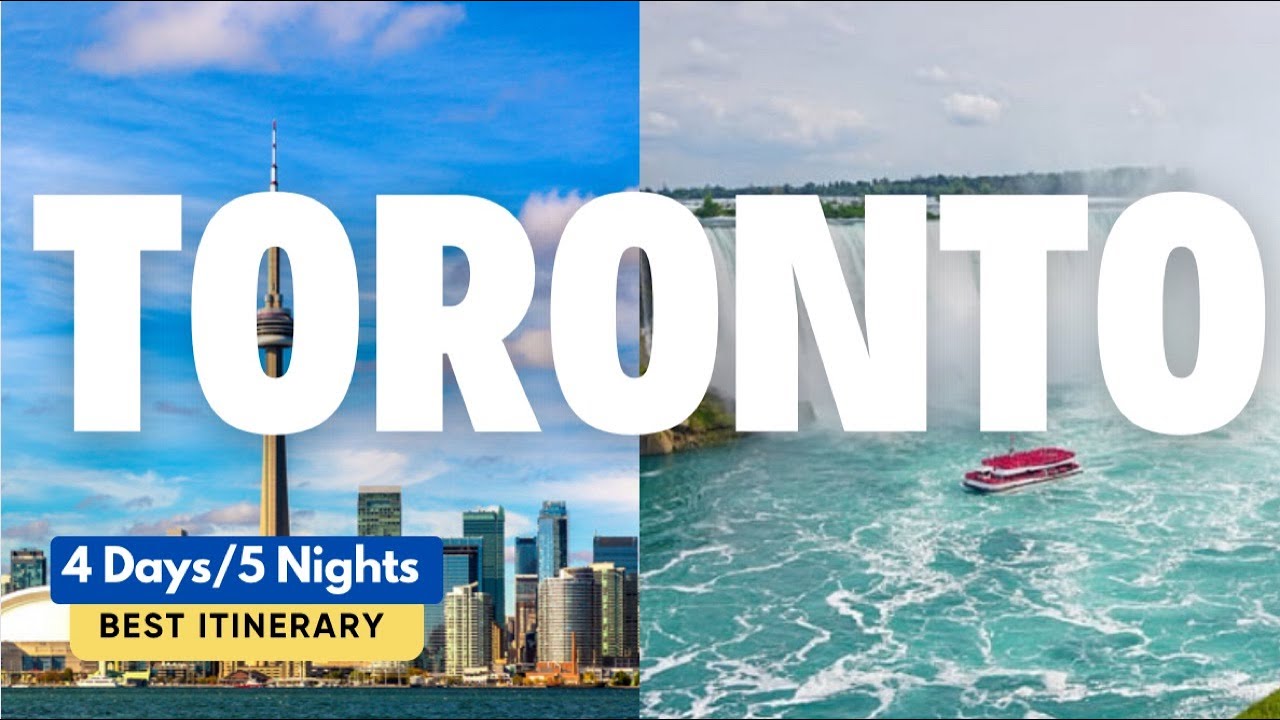 ULTIMATE 4-Day Itinerary TORONTO | NIAGARA FALLS