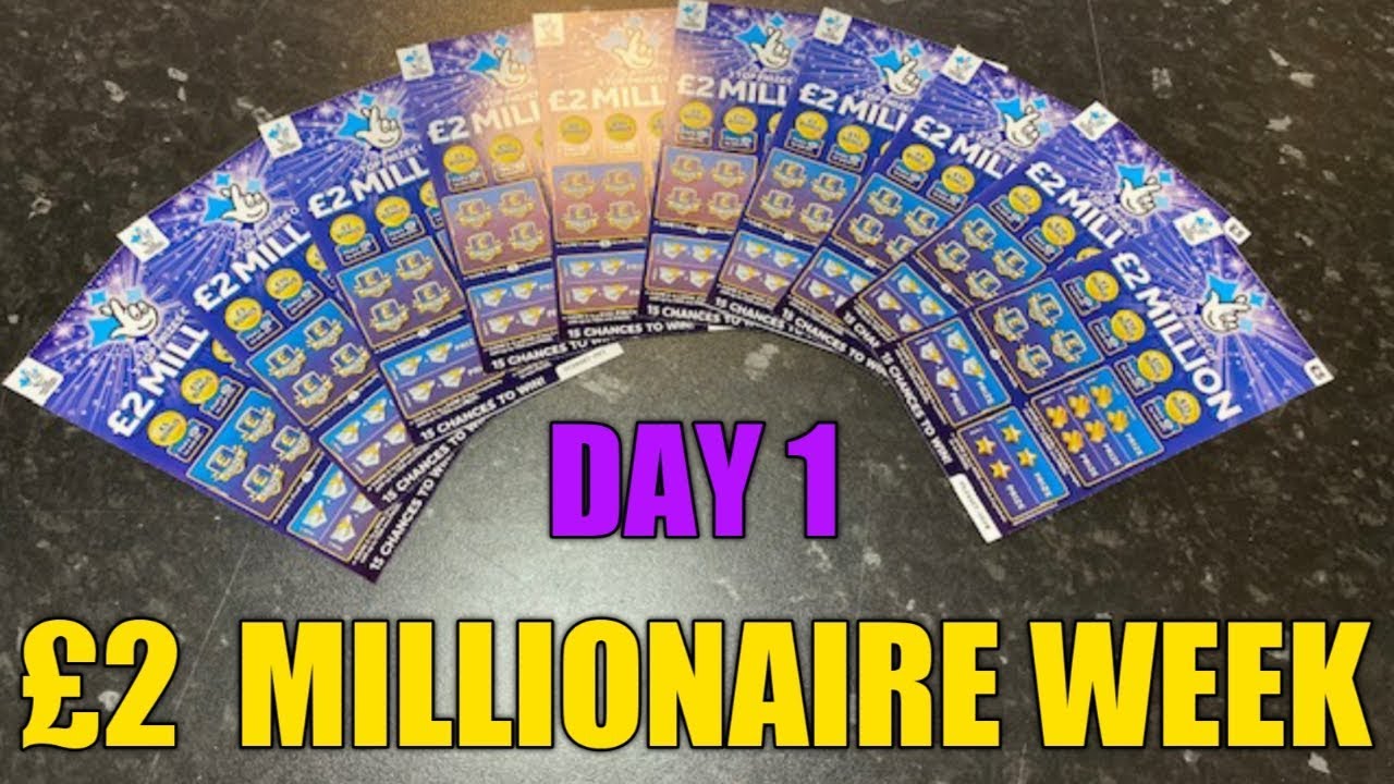 Scratchcard £2 Millionaire Week Day 1