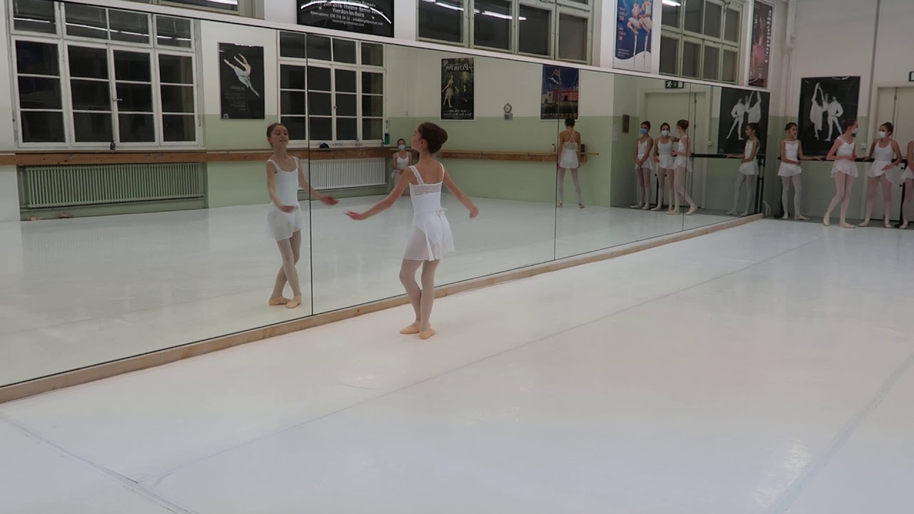 danse classique, 1 er solo pour Letizia 10 ans, danse-études Yverdon (CH)