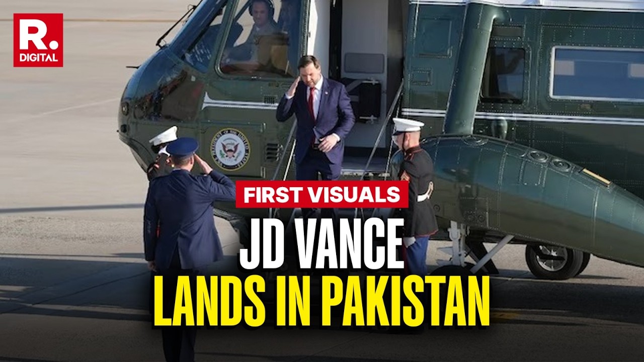 Iran US Peace Talks: JD Vance-led US Delegation Lands In Pakistan For High-Stakes Ceasefire Talks