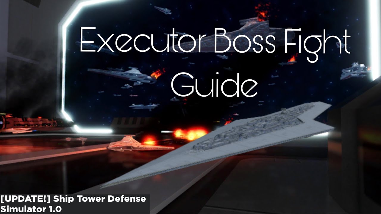 Executor Boss Guide in Ship tower Defense on Roblox!