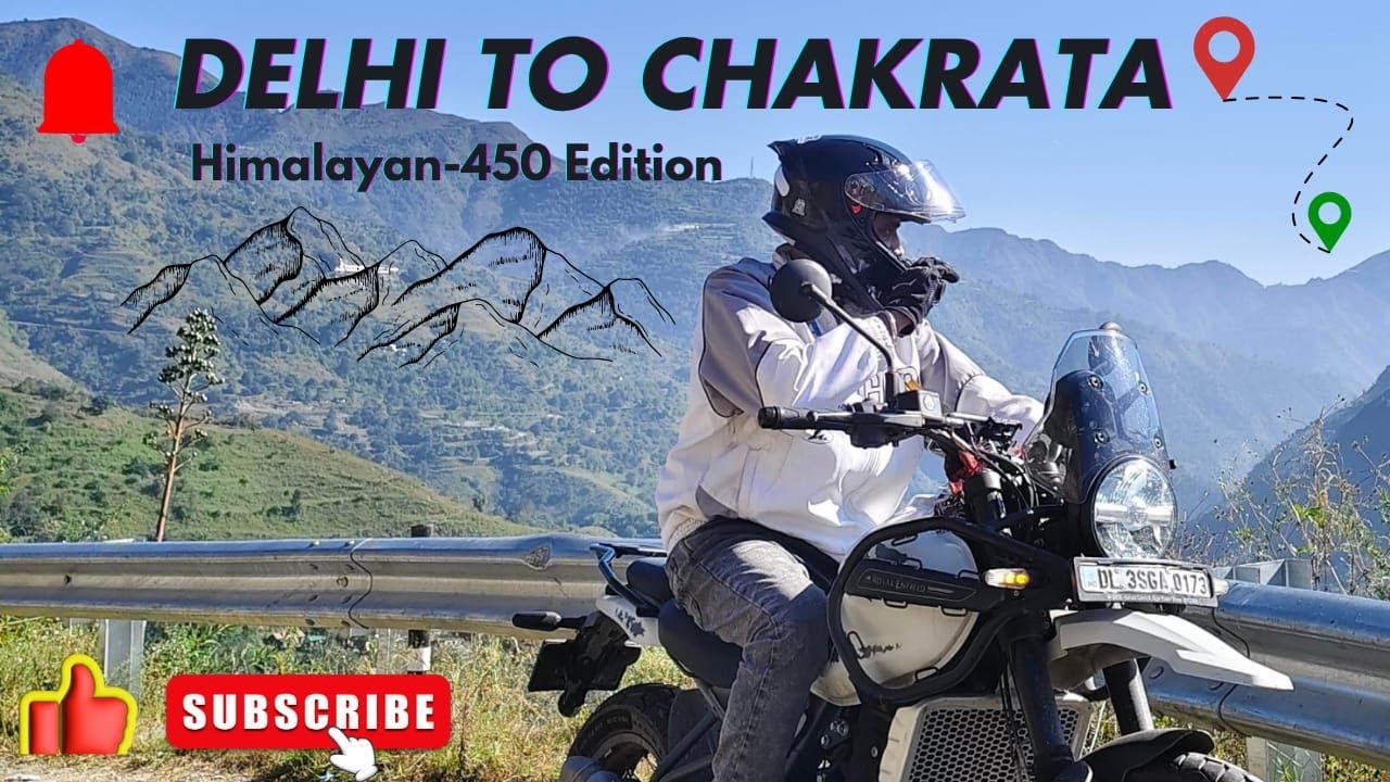 Royal Enfield Himalayan 450 First Long Ride On Mountain ! ⛰️✨ | UTTRAKHAND - CHAKRATA Adventure 🇮🇳