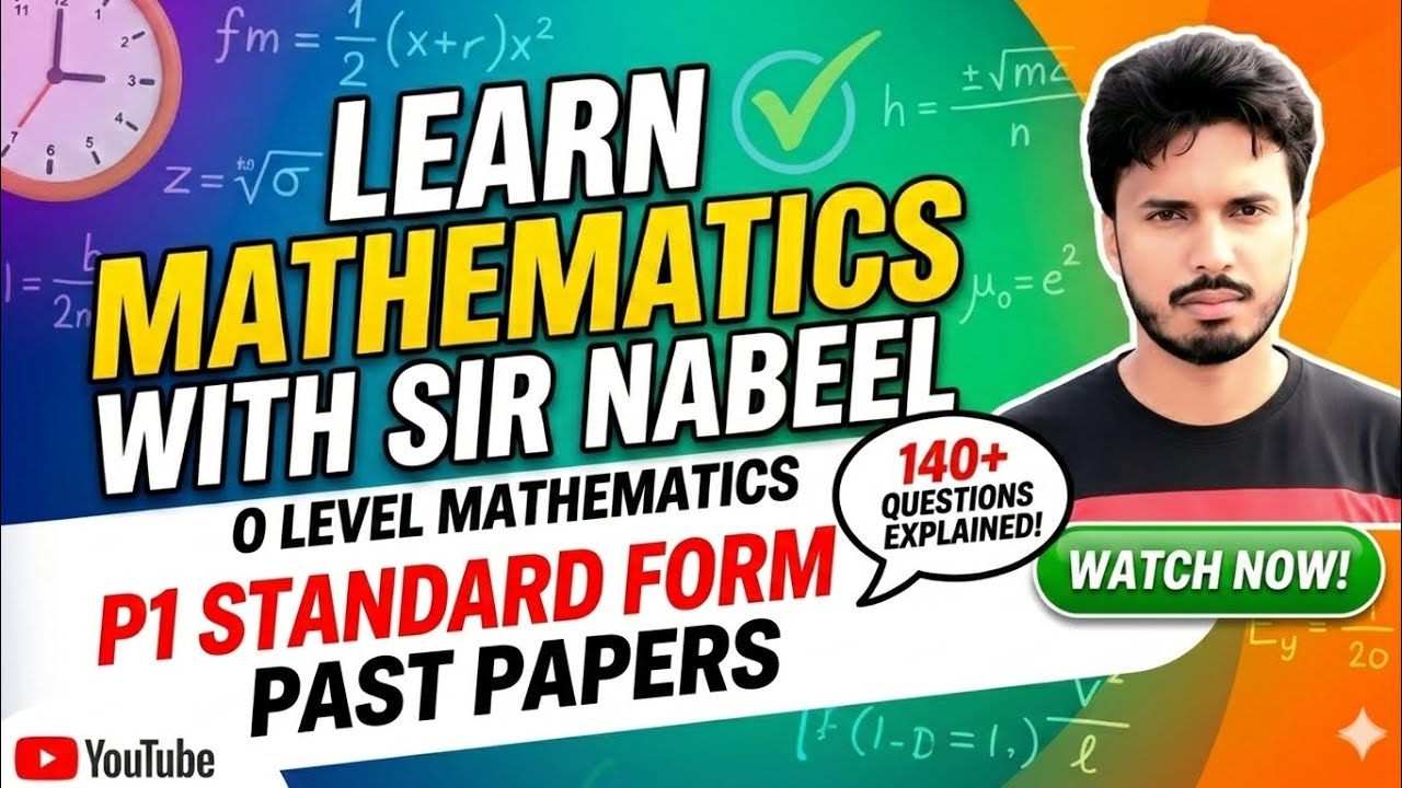 O Level Math Topic 2 Standard Form Solved Past Papers #fastcambridge #olevel #olevelmath