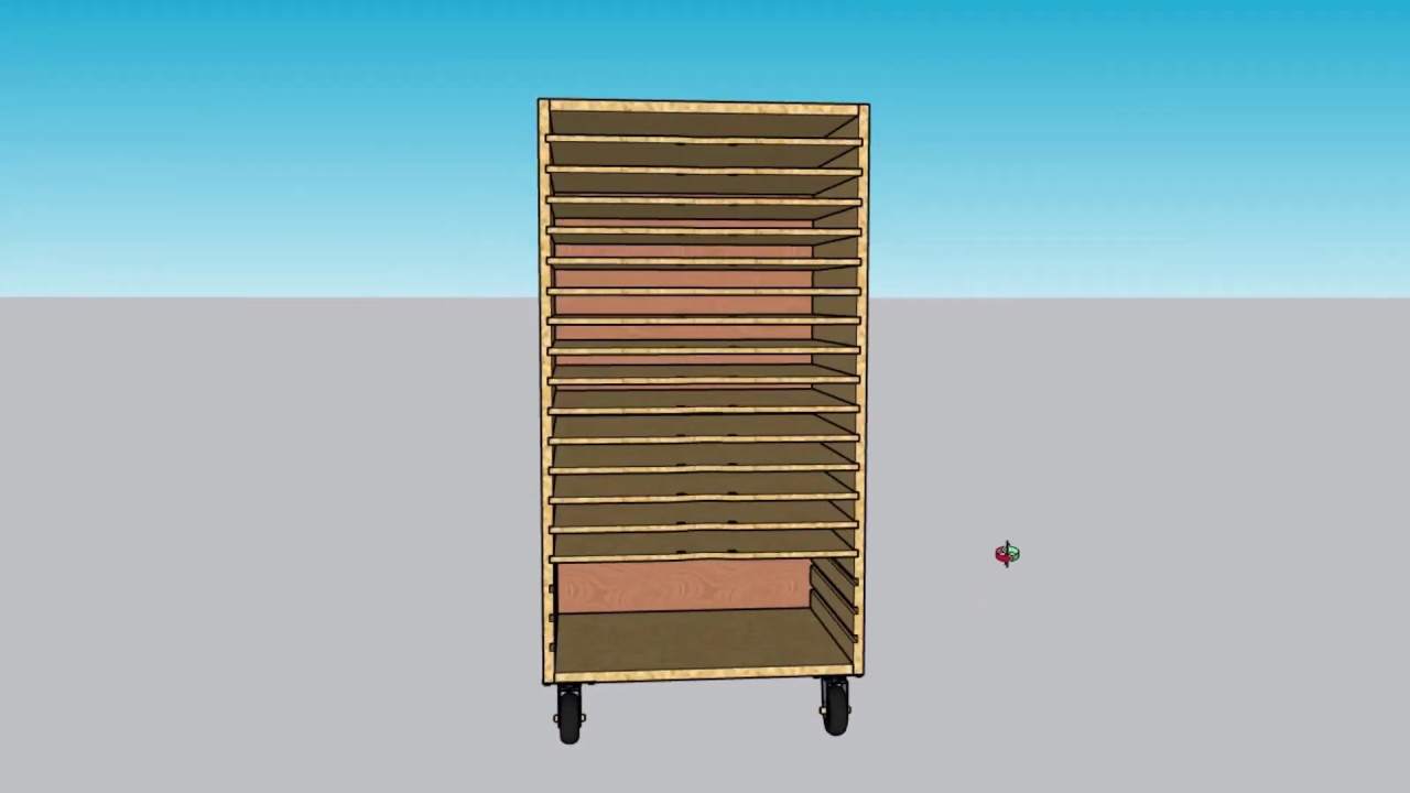 Mueble para almacenar papeles