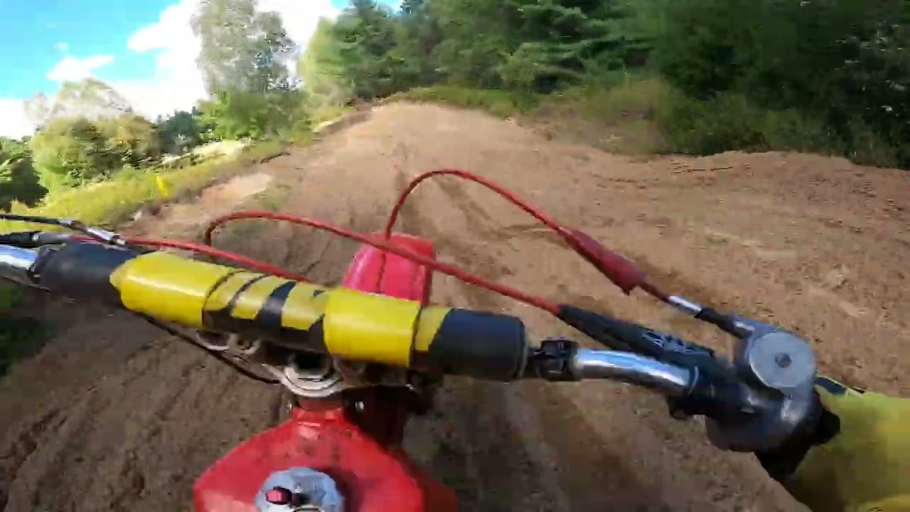 1977 Maico 440 - race class heat 2 raw footage
