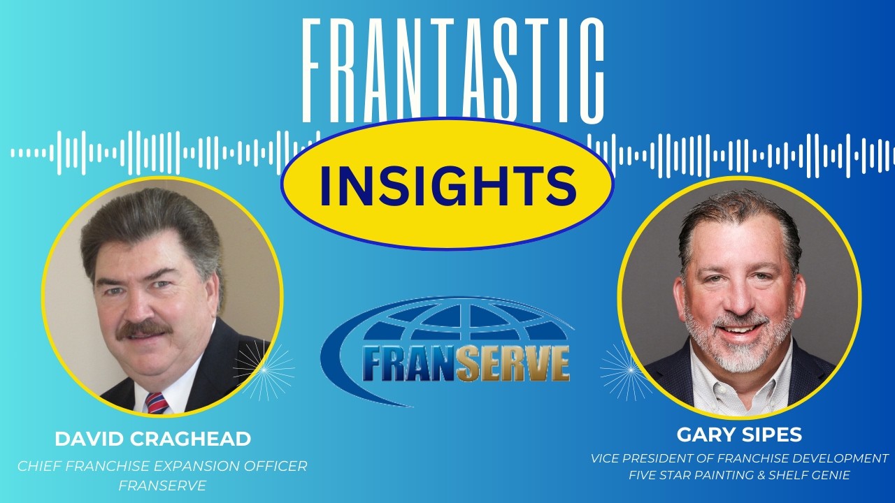 David Craghead, hosts FranTastic InSights with guest Gary Sipes with Shelf Genie.