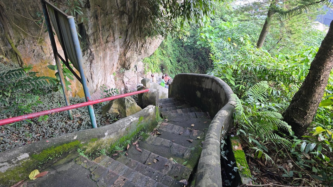 Descent from Perak Cave Temple - Ipoh Malaysia