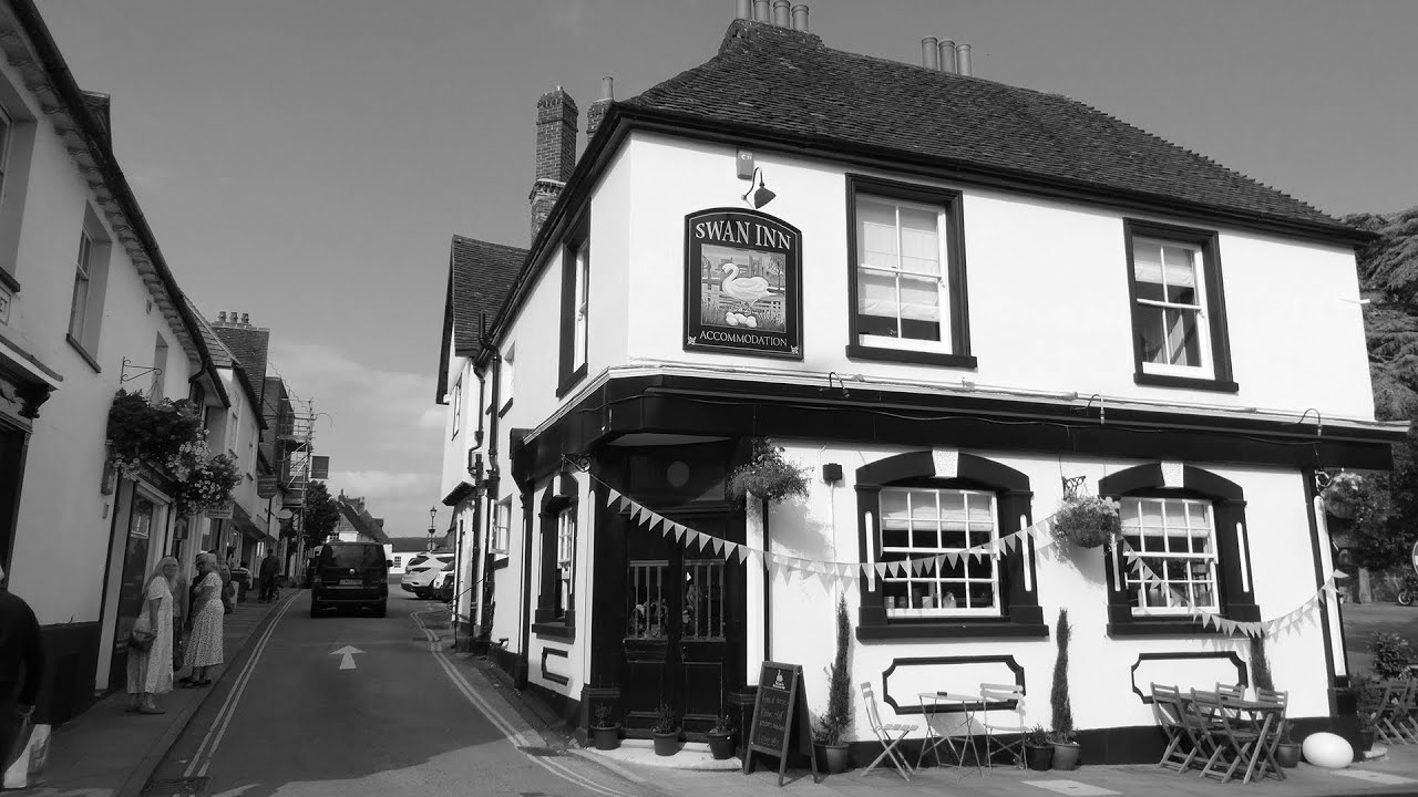 Midhurst Town in West Sussex, England