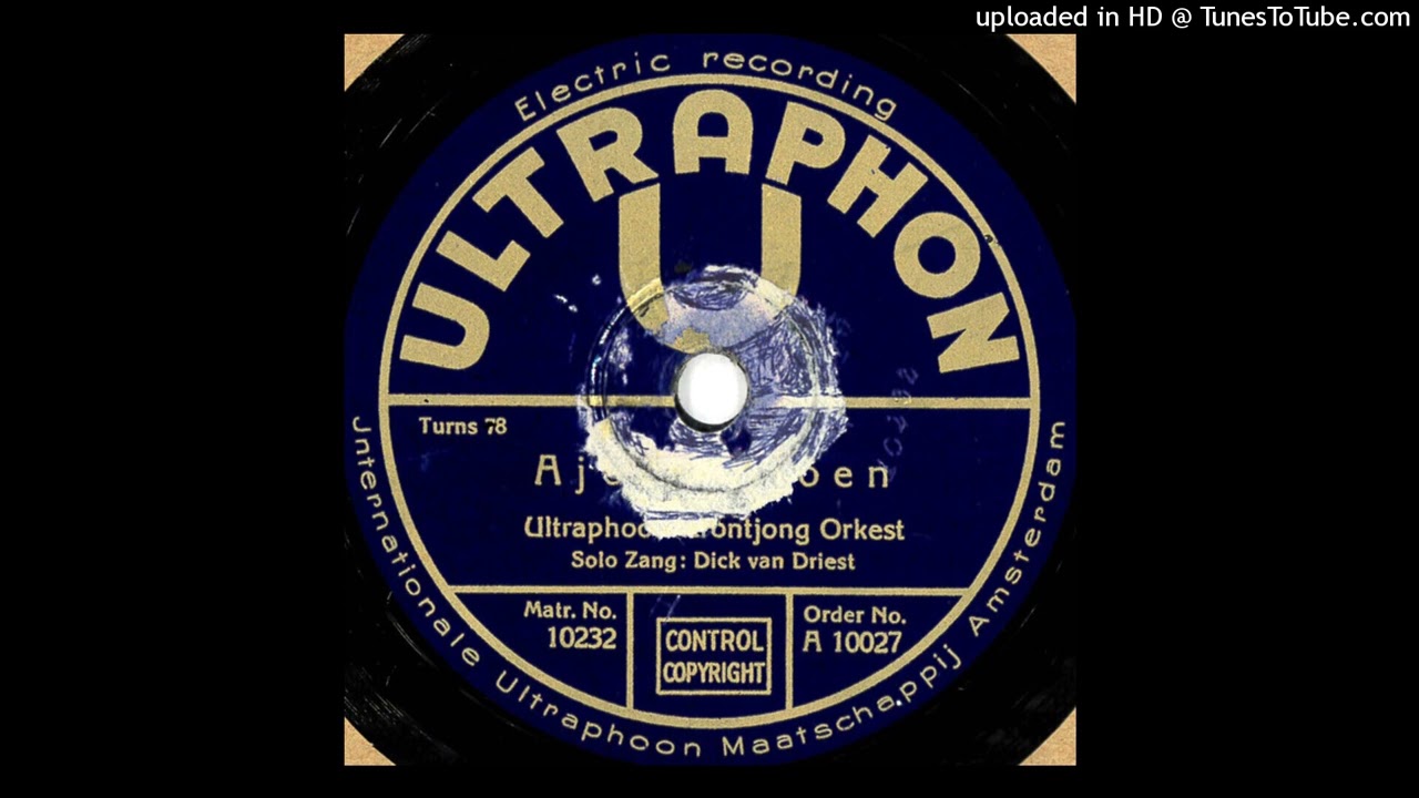 Ultraphon 10232 - Ajoen Ajoen (Ultraphoon Krontjong Orkest)