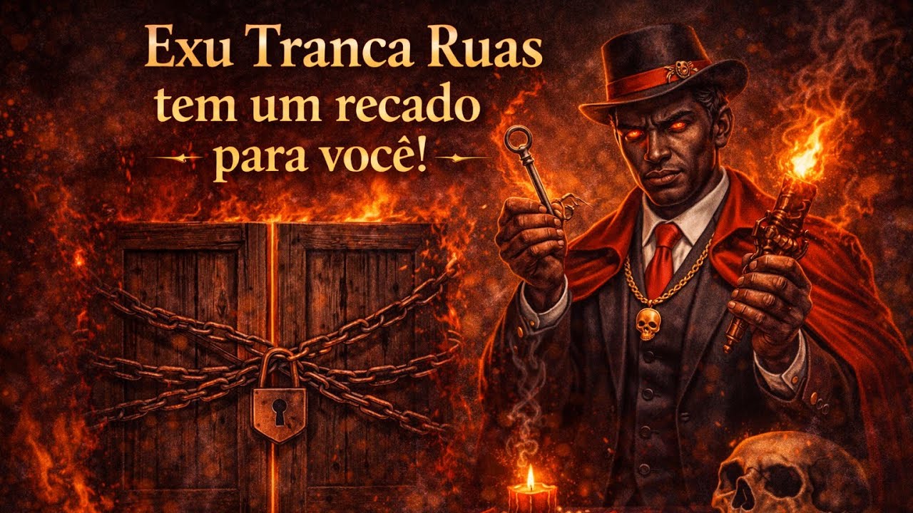Exu Tranca Rua tem um recado pra você! Salve a banda de quem pode mais!