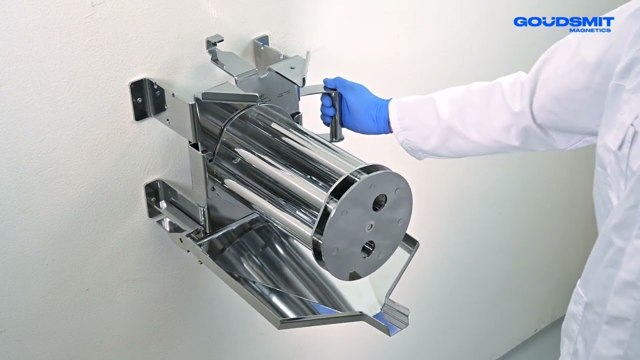 Easy cleaning of Cleanflow systems with Goudsmit magnetextractor cleaningunit