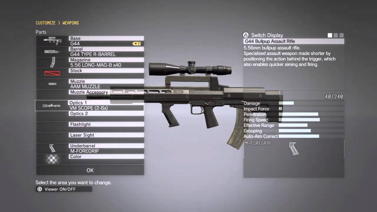 MGSV TPP| How To Make The Best Assault Rifle