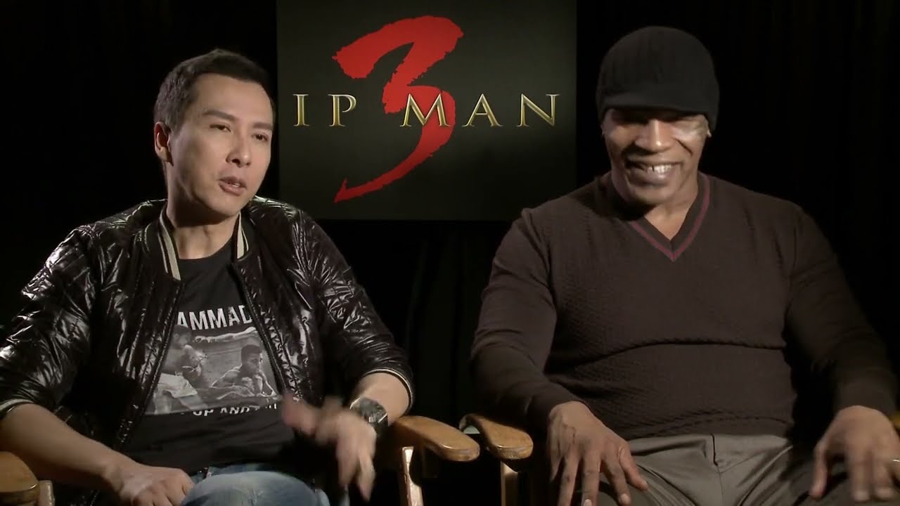 IP MAN Interviews - Donnie Yen & Mike Tyson on Press Day - Simon Yam, Lynn Xiong, Hiroyuk