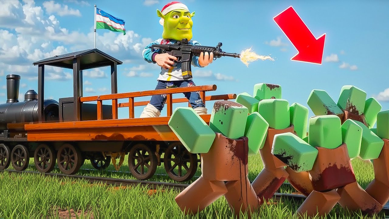 😱EKSTREMAL POEZDA QANCHA YURIB BILAMIZ? | UZBEK ROMA ROBLOX