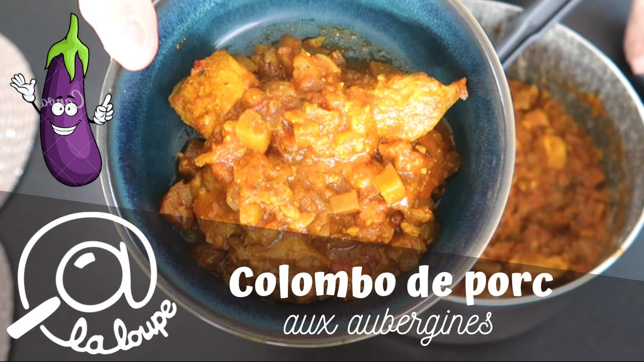 COLOMBO DE PORC AUX AUBERGINES #215