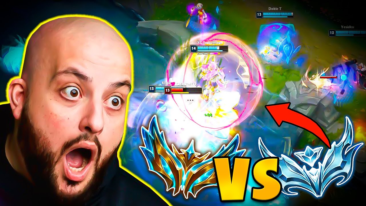 😱 RETO PLATAS vs CHALLENGERS pero solo pueden usar SUPPORTS de PEEL