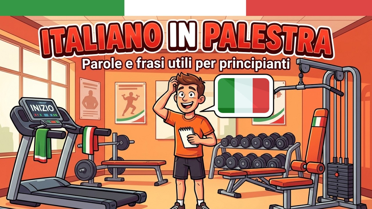 Impara l’Italiano con Podcast: Come Chiedere Aiuto in Palestra in Italiano 💪