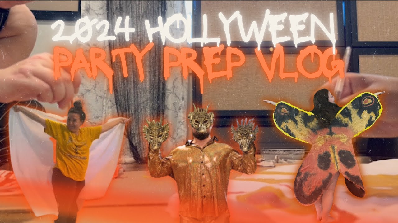 HALLOWEEN PARTY PREP VLOG