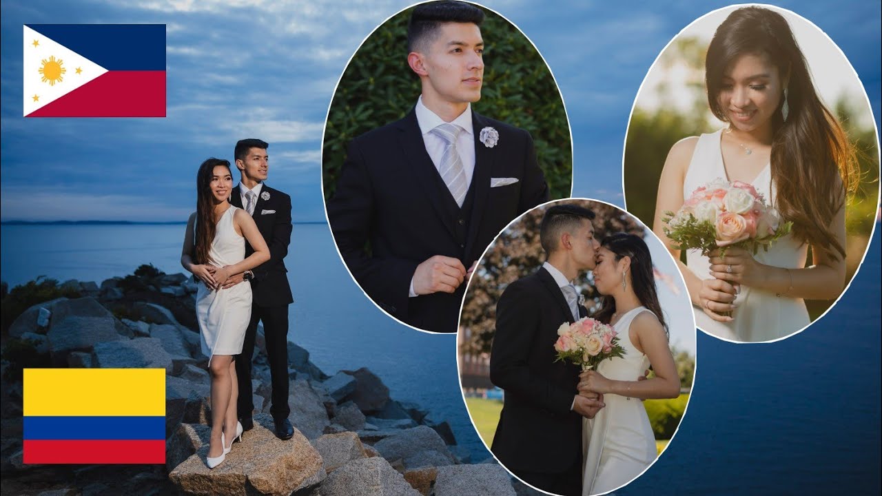 THE BEST WEDDING OF A FILIPINA AND COLOMBIAN COUPLE IN AMERICA | #INTERNATIONALCOUPLE  #WEDDING