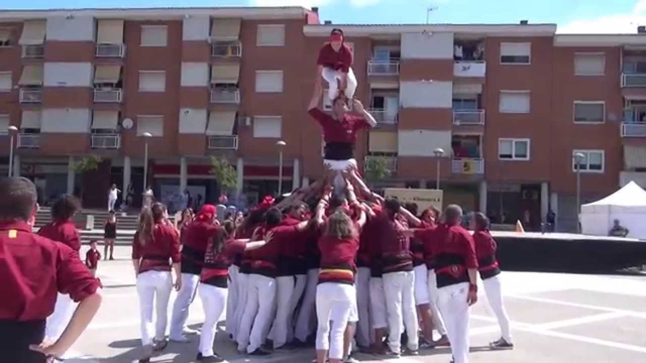 20140713 - 01 - Pd4 de Entrada - Festa Major de Polinyà - Capgirats - Castellers de Castellar