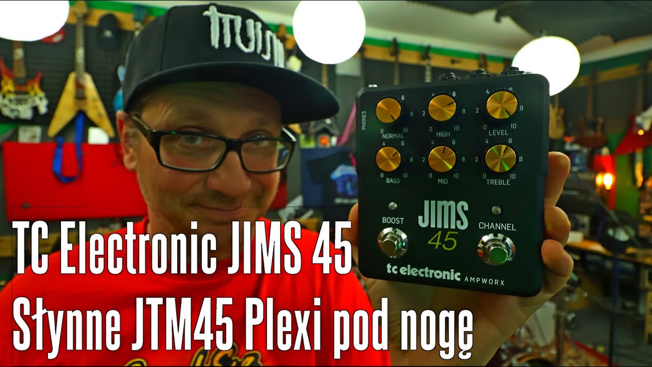 TC Electronic JIMS 45 Ampworx - Marshall Plexi pod nogę - FILMIKI O GITARACH