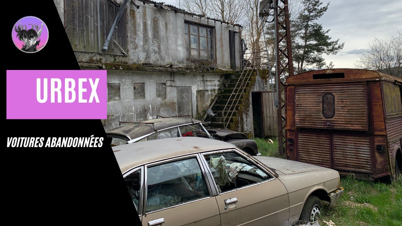Urbex - Voitures abandonnées