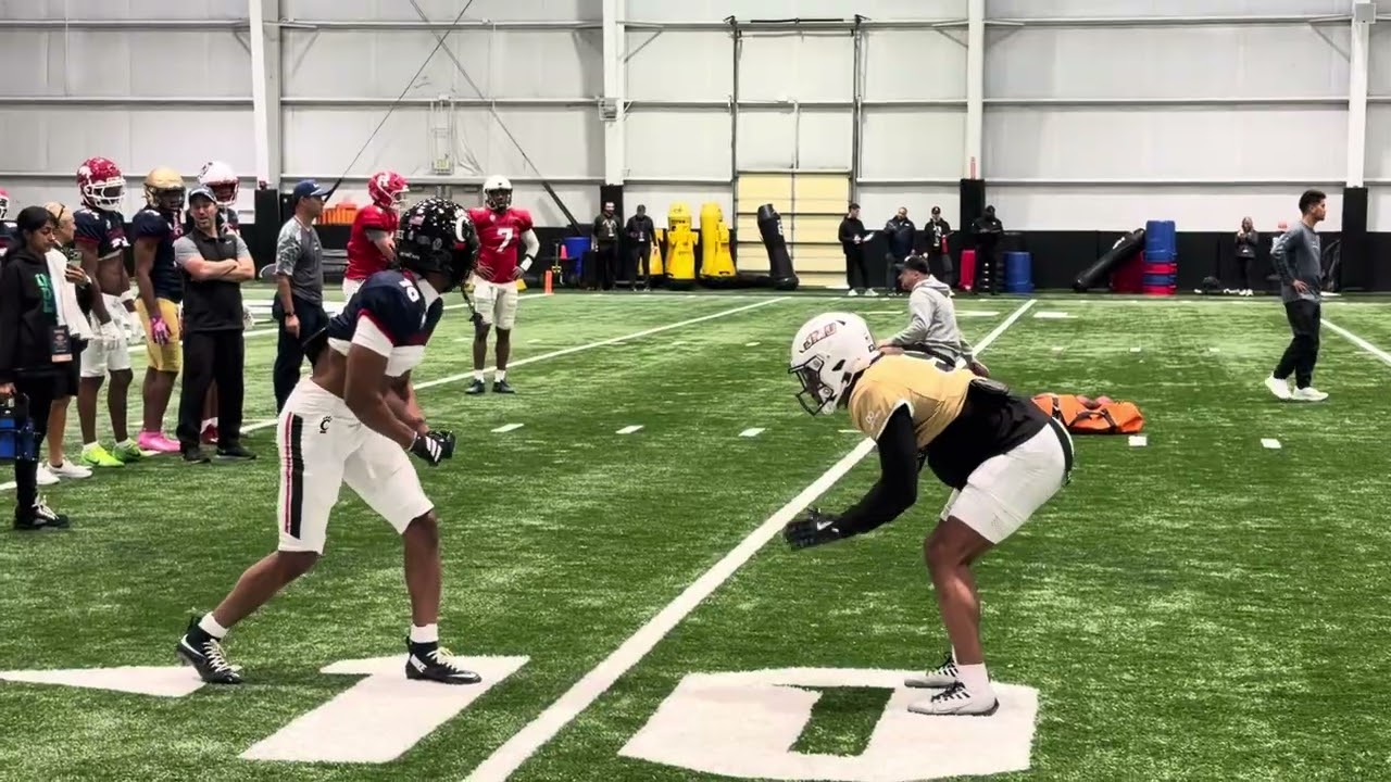 American Bowl 1v1: WR Cyrus Allen (Cincinnati) vs CB Elijah Culp (James Madison)