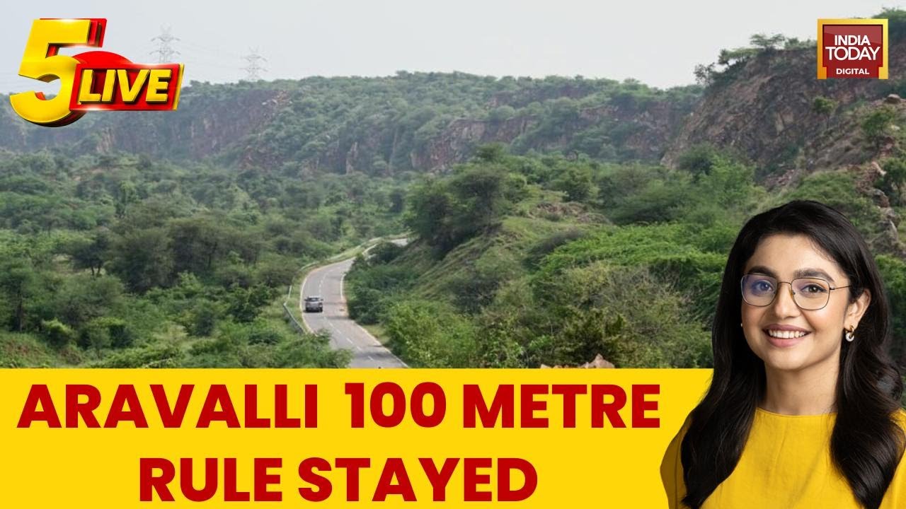 Aravalli Hills | Supreme Court Stays 100m Aravalli Definition After Gen Z Protests in Jaipur