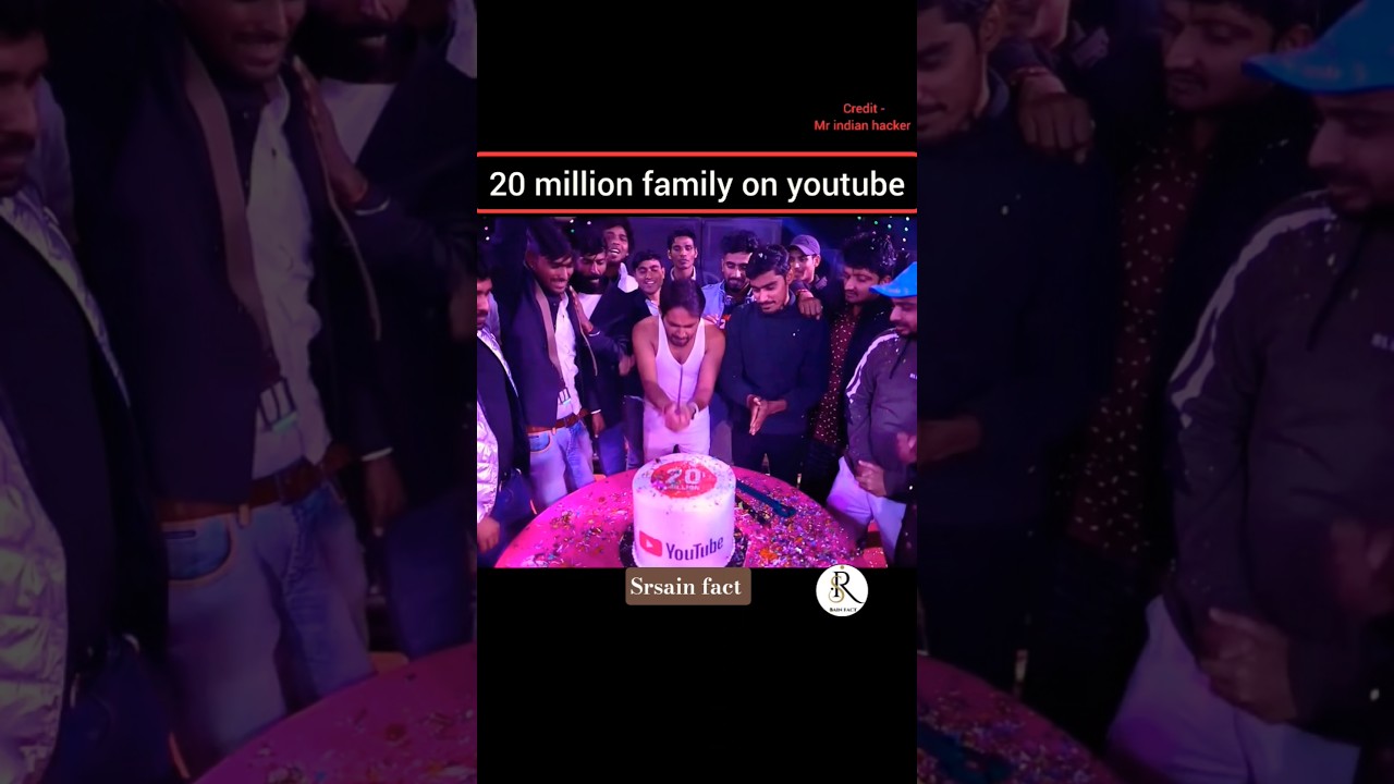 Mr Indian hacker emotional by 20 MILLION PARTY 🥳#shortsfeed #shorts #mrindianhackervideo #sadstatus