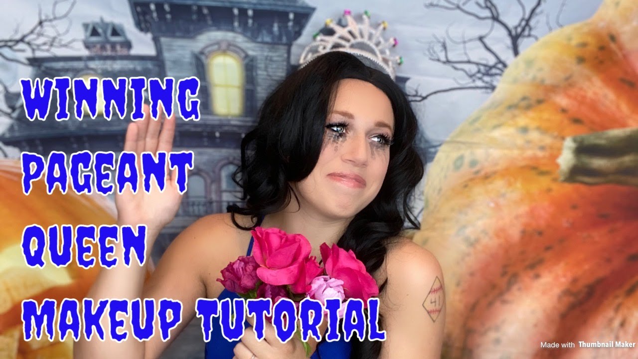 Pageant Queen Halloween Makeup Tutorial